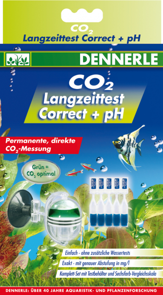 DENNERLE CO2 Langzeittest Correct + pH